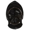 Casque de chevalier médiéval antique pour GN Argenté Acier 