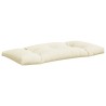 Coussins de palette lot de 2 sable tissu 