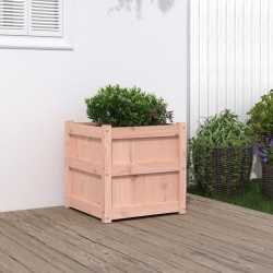 Jardinière 50x50x50 cm bois massif douglas 