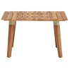 Table basse de jardin 60x60x36 cm Bois solide d'acacia 