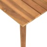 Table basse de jardin 60x60x36 cm Bois solide d'acacia 