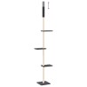 Arbre à chat du sol au plafond Gris foncé 267,5-297,5 cm 