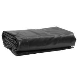 Bâche anthracite 1,5x6 m 650 g/m² 