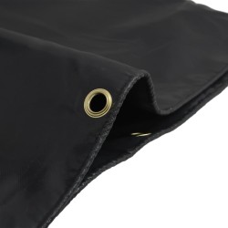Bâche anthracite 1,5x6 m 650 g/m² 