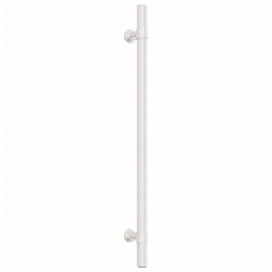 Poignées d'armoire 20 pcs argenté 224 mm acier inoxydable 