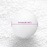 Remplissage Pouf EPS 200 L, Blanc, 10 kg/m³ 