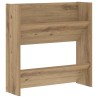 Cabinets à chaussures muraux avec étagère Autre 2 pcs chêne artisanal 