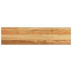 Appuis de fenêtre 2 pcs marron clair bois de chêne massif 