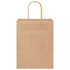 Sacs en papier 250 pcs avec poignées marron 21x11x28 cm 