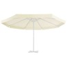 Tissu de remplacement pour parasol d'extérieur Sable 515 cm 