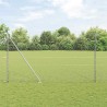 Ensemble de clôture 2 pièces Acier galvanisé 25 x 1,5 m Durable 