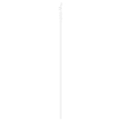 Porte Coulissante avec Kit de Matériel Blanche 61x198,5 cm en Bois Massif de Pin 