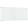Meuble de Cuisine Transparent 120x50x0,6 cm en Verre Trempé 