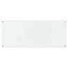 Meuble de Cuisine Transparent 120x50x0,6 cm en Verre Trempé 