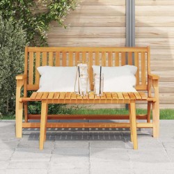 Table basse 90 x 45 x 40 cm en bois d'acacia 
