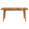 Table basse 90 x 45 x 40 cm en bois d'acacia 