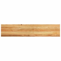 Marches d'escalier 4 pcs marron clair 120x30x2 cm chêne massif 