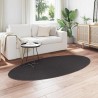 Tapis Anthracite 100 x 200 cm Polyester 