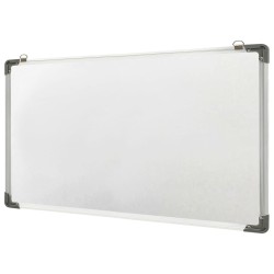 Tableau blanc magnétique Blanc 110x60 cm Acier 
