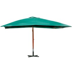 Parasol flottant Melia 300 x 400 cm Vert 