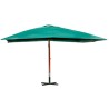 Parasol flottant Melia 300 x 400 cm Vert 