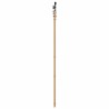 Porte Coulissante avec Ensemble de Matériel 61x198.5 cm Bois de Pin Massif 