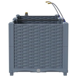 Jardinières de jardin 1 pc Gris clair 80 x 40 x 37.5 cm 