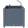 Jardinières de jardin 1 pc Gris clair 80 x 40 x 37.5 cm 