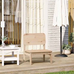 Chaise de jardin 60x52,5x72 cm bois de pin massif 