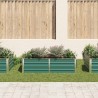 Jardinière 160 x 80 x 45 cm Acier galvanisé Vert 