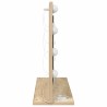 Miroir de Maquillage Chêne Sonoma Bois d'ingénierie, Verre Standard 