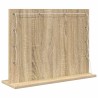 Miroir de Maquillage Chêne Sonoma Bois d'ingénierie, Verre Standard 