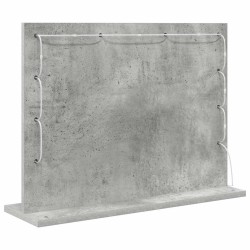 Miroir de vanité Gris béton Béton Moyen Incrustations décoratives 