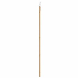 Kit de porte coulissante avec matériel 83x232 cm en bois massif de pin 