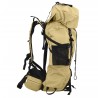 Sac à dos de randonnée kaki 80 L tissu oxford 