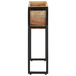 Jardinière 60x20x68 cm Bois de récupération massif 
