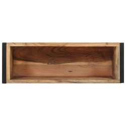 Jardinière 60x20x68 cm Bois de récupération massif 