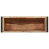 Jardinière 60x20x68 cm Bois de récupération massif 