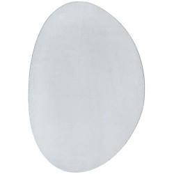 Tapis Gris 140 x 200 cm Polyester 