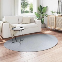 Tapis Gris 140 x 200 cm Polyester 