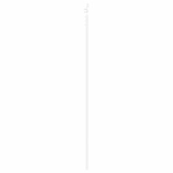 Porte coulissante avec kit de matériel 'ORKDAL'Bois massif blanc de pin 