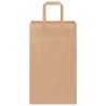 Sacs en papier 50 pcs avec poignées marron 21x11x36 cm 