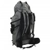 Sac à dos de randonnée gris 80 L tissu oxford 