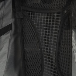 Sac à dos de randonnée gris 80 L tissu oxford 