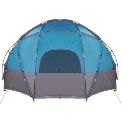 Tente avec toit avec évent Bleu Large Polyester et fibre de verre 