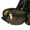 Sac à dos de randonnée vert camouflage 80 L tissu oxford 