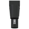 Projecteur de plafond 2 voies ajustable noir E27 