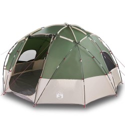 Tente avec toit avec évent Vert Large 