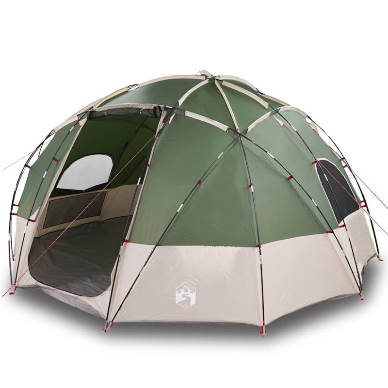 Tente avec toit avec évent Vert Large 
