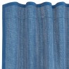 Rideaux en voile avec passe-tringles 2 pcs bleu royal 